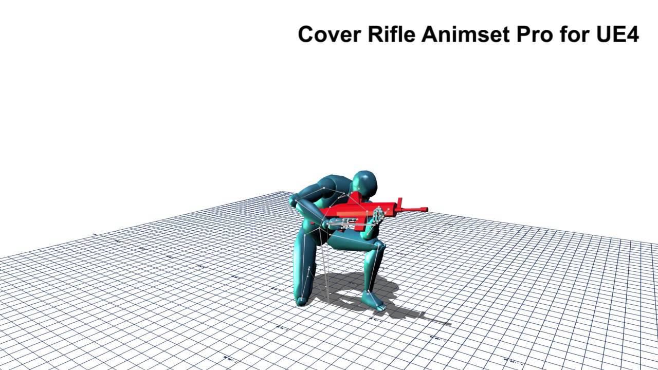 unreal engine marketplace - kubold rifle animset pro
